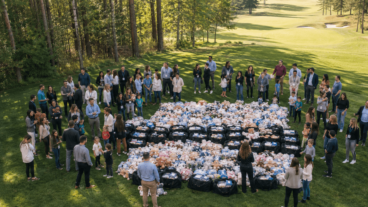 Mission Fresh Start Outside — Operation You Matter team building with Building Teams
